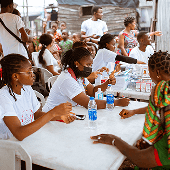 Tess Foundation outreach in Iwaya